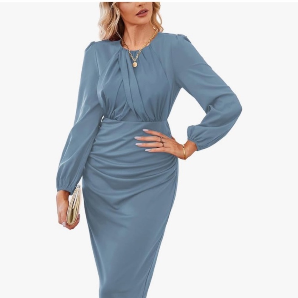 Grace Karin Ruched Bodycon Dress